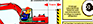 Настенная перекидная система а2 на 5 рамок (красная) - Настенные перекидные системы - Магазин охраны труда Протекторшоп в Туапсе